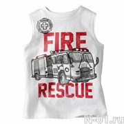 Детская пожарная майка FIRE RESCUE