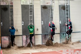 Комплект (2 штуки) тетив лестницы-штурмовки спортивной для пожарной-прикладного спорта